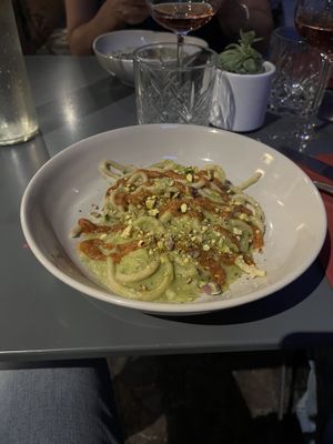 Pici al sugo paradisiaco  at Botanica Lab in Bologna