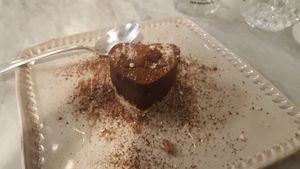 Chocolate Cheesecake at Botanica Lab in Bologna