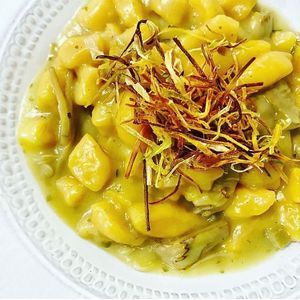 Gnocchi at Botanica Lab in Bologna