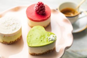 Vegan Raw gluten free cheesecake at Botanica Lab in Bologna