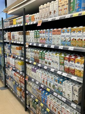 Plant milks   at Veritas - Gracia in Barcelona