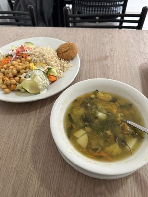 All vegan   at Prasadam in Bogota