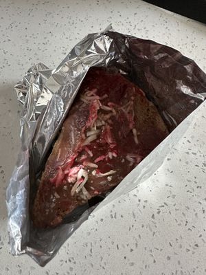 Vegan cake   at Prasadam in Bogota