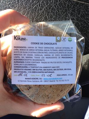 Ingredientes  at Mama Kokore in Madrid