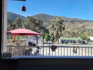 View at The Red Dot Vegetarian Kitchen in Frazier Park