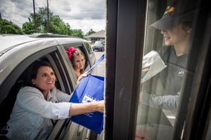 Drive thru for convenience at Midtown Market in Paducah