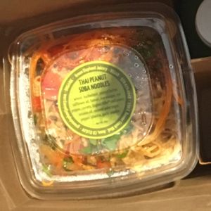 Thai Peanut Soba Noodles at Green Elephant Juicery in Avon