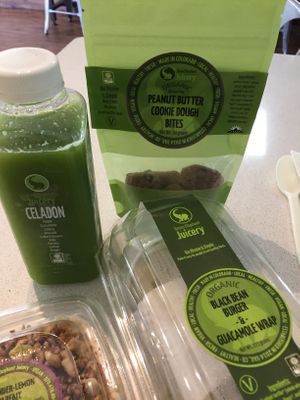 Great snacks, juice and food at Green Elephant Juicery in Avon
