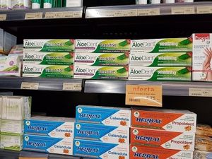 toothpaste at Veritas - Via Laietana in Barcelona