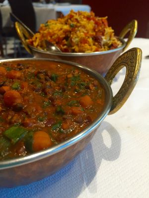 Dahl spinach at THE HUNGRY HIKER INDIAN AND NEPALI RESTAURANT in Kilsyth South