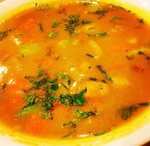 Coconut Vegetable Curry!  at Minh Thuy's in Hanoi