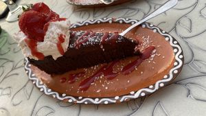 Chocolate Cake at Public Bar & Vegan Kitchen in Bled