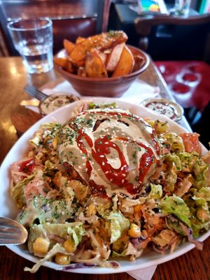 Salad at Public Bar & Vegan Kitchen in Bled