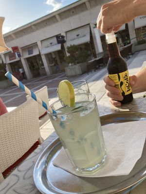 Lemonade and La Cola  at Public Bar & Vegan Kitchen in Bled