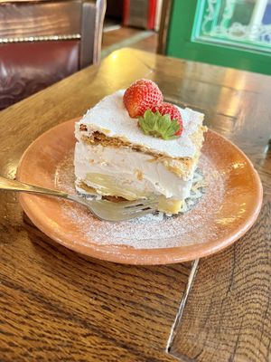 Cremeschnitte  at Public Bar & Vegan Kitchen in Bled