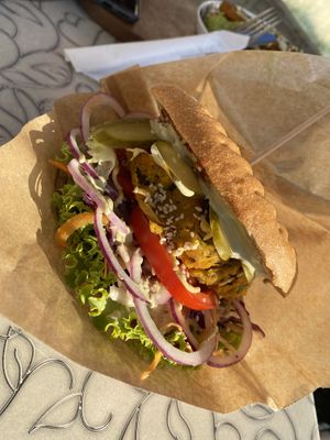 Burger   at Public Bar & Vegan Kitchen in Bled