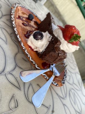 Gâteau au chocolat   at Public Bar & Vegan Kitchen in Bled