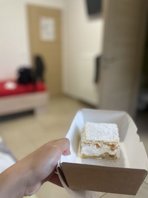 The most incredible Kremnitsa!   at Public Bar & Vegan Kitchen in Bled