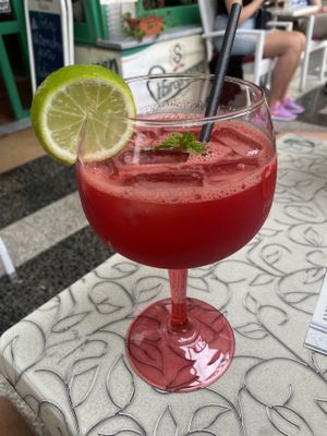 WATERMELON JUICE!!!!! n  at Public Bar & Vegan Kitchen in Bled