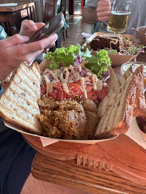 Vegan tartar  at Public Bar & Vegan Kitchen in Bled