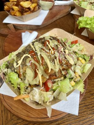 potato pie  at Public Bar & Vegan Kitchen in Bled