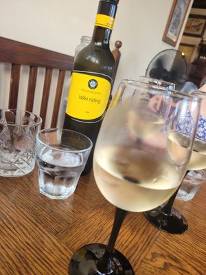 Wine at Public Bar & Vegan Kitchen in Bled