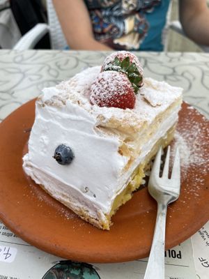 Cremeschnitte  at Public Bar & Vegan Kitchen in Bled