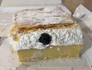 Cream cake take away   at Public Bar & Vegan Kitchen in Bled