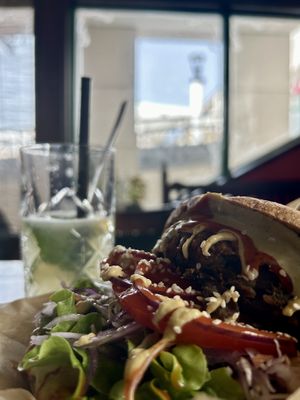 Public burger 10/10!  at Public Bar & Vegan Kitchen in Bled