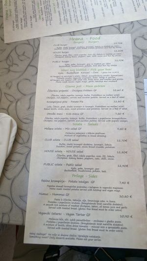  at Public Bar & Vegan Kitchen in Bled