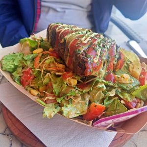 Potato pie at Public Bar & Vegan Kitchen in Bled