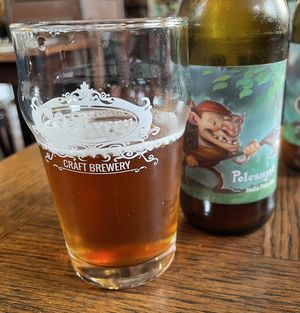 Lecker Bier 🍺   at Public Bar & Vegan Kitchen in Bled