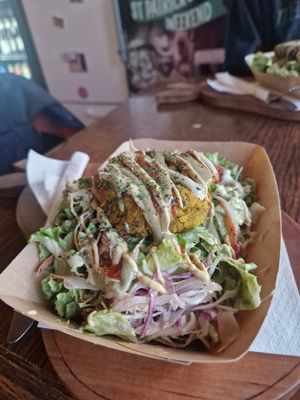 Club Salad at Public Bar & Vegan Kitchen in Bled