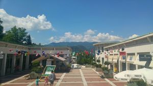 On the left side at Public Bar & Vegan Kitchen in Bled