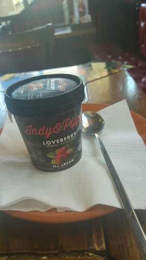 Icecream at Public Bar & Vegan Kitchen in Bled