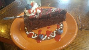 Brutaaaaal cake!!!! at Public Bar & Vegan Kitchen in Bled