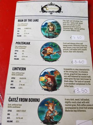 Man of the lake 👌🍻 at Public Bar & Vegan Kitchen in Bled