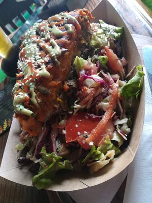 Potato pie at Public Bar & Vegan Kitchen in Bled