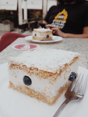 Vegan Cream Cake at Public Bar & Vegan Kitchen in Bled