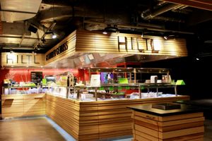 . at Hiltl - Jelmoli in Zurich