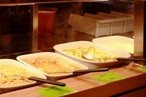 . at Hiltl - Jelmoli in Zurich