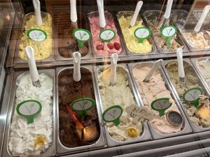 Vegan gelato  at Arte in Tel Aviv