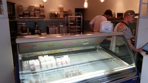 inside at Nicecream - Elmegade in Copenhagen