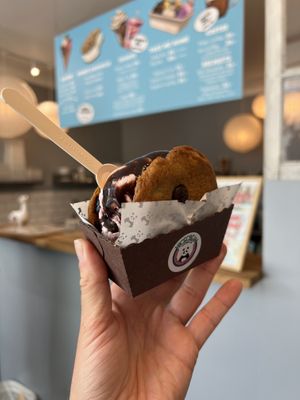   at Nicecream - Elmegade in Copenhagen