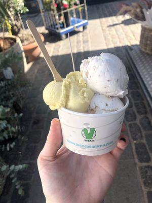 From the cart at Torvehallerne  at Nicecream - Elmegade in Copenhagen