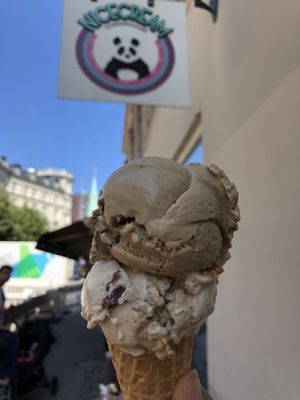 Tahini 💚 at Nicecream - Elmegade in Copenhagen