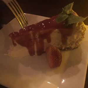 lemon cheesecake at Blossom Restaurant Chelsea in New York City