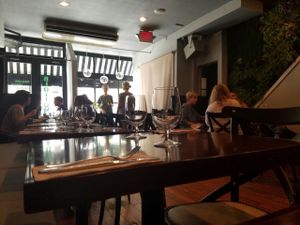 inside at Blossom Restaurant Chelsea in New York City