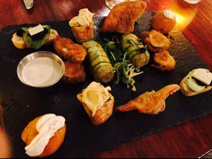 sampler for two appetizer  at Blossom Restaurant Chelsea in New York City