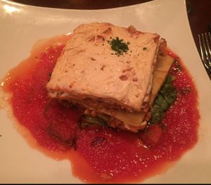 Lasagna  at Blossom Restaurant Chelsea in New York City